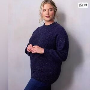 LC Lauren Conrad Navy Sweater